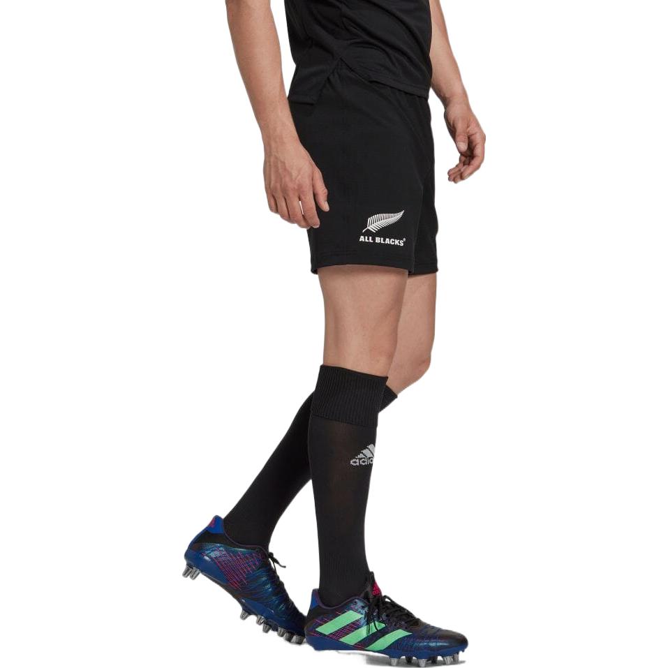 Image of Men's adidas Rugby Home Logo Shorts Black HG7303