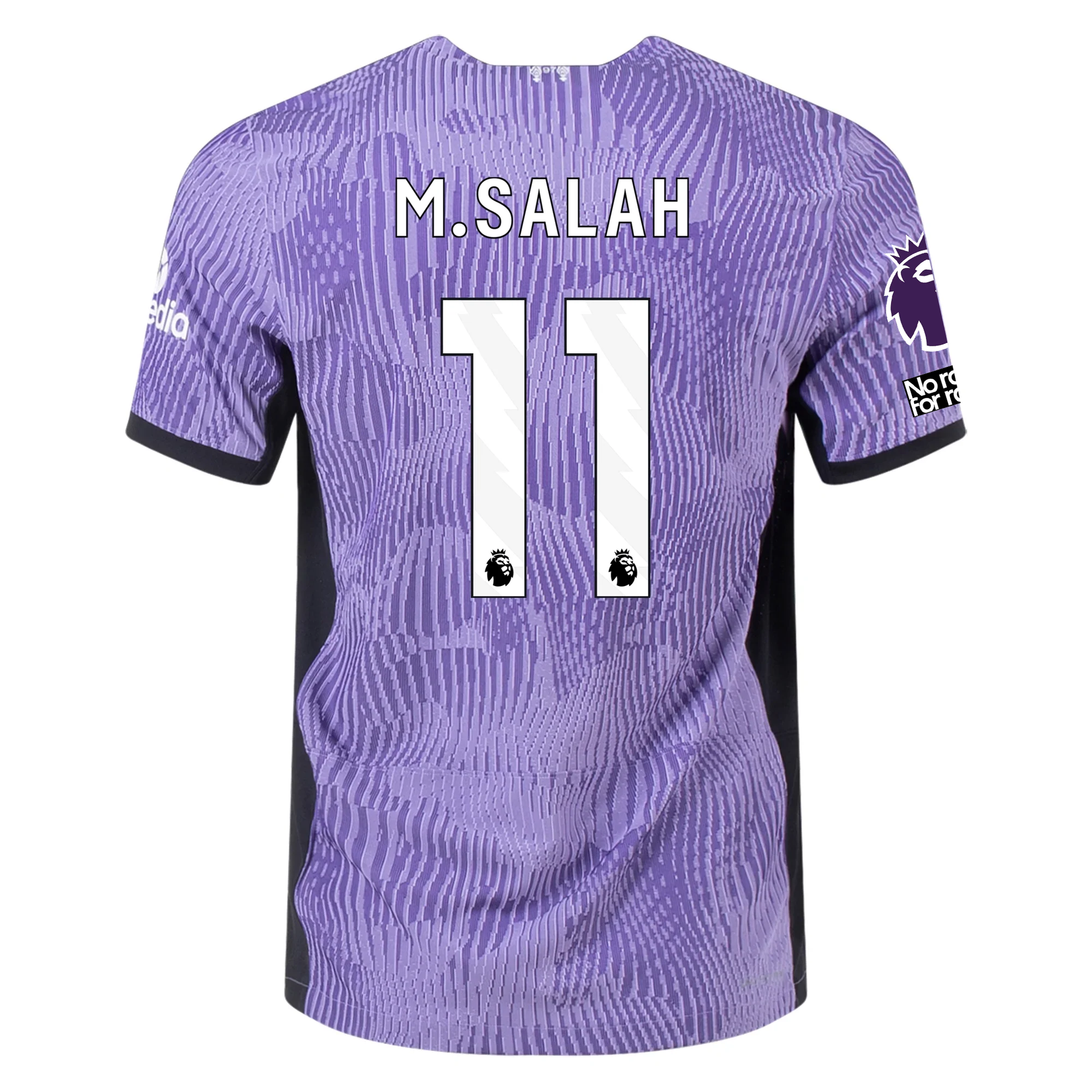 Nike Liverpool Authentic Mohamad Salah Match Vaporknit Third Jersey w/ EPL + No