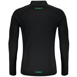 Image of Charly Santos Training Top Jacket 23/24 (Black/Green)