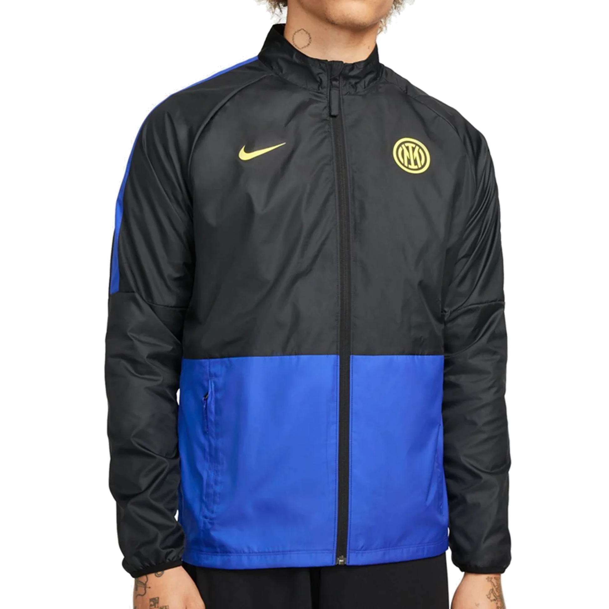 Nike Inter Milan Repel Academy All Weather Jacket 23/24 (Black/Lyon Blue/Vibrant