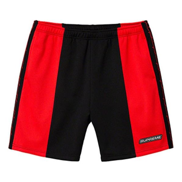 Image of Supreme SS19 Barbed Wire Athletic Short Casual Shorts Unisex Black SUP-SS19-946