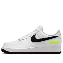 Image of Nike Air Force 1 Low 'Just Do It - White Volt' DJ6878-100