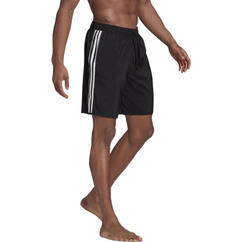 adidas Side Classic three stripes Lacing Sports Shorts Black GQ1103