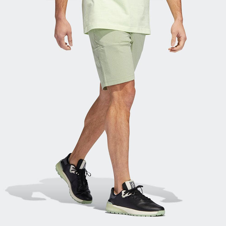 Image of Men's adidas mesh Solid Color Straight Shorts Green H54070