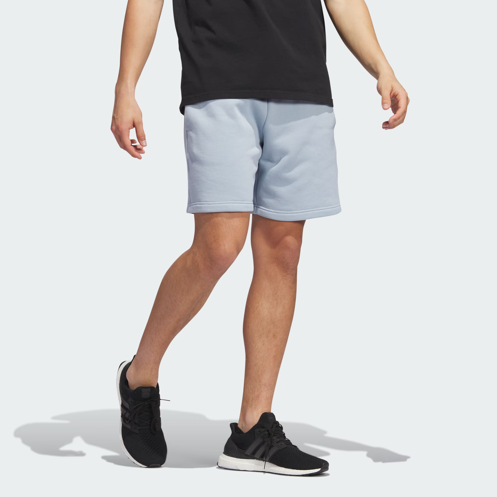 adidas All Szn Fleece Shorts 'Light Blue' IN1420