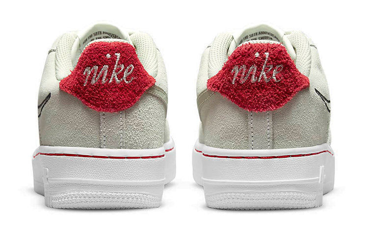 (GS) Nike Air Force 1 LV8 S50 'Light Stone University Red' DB1561-100