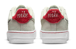 Image of (GS) Nike Air Force 1 LV8 S50 'Light Stone University Red' DB1561-100