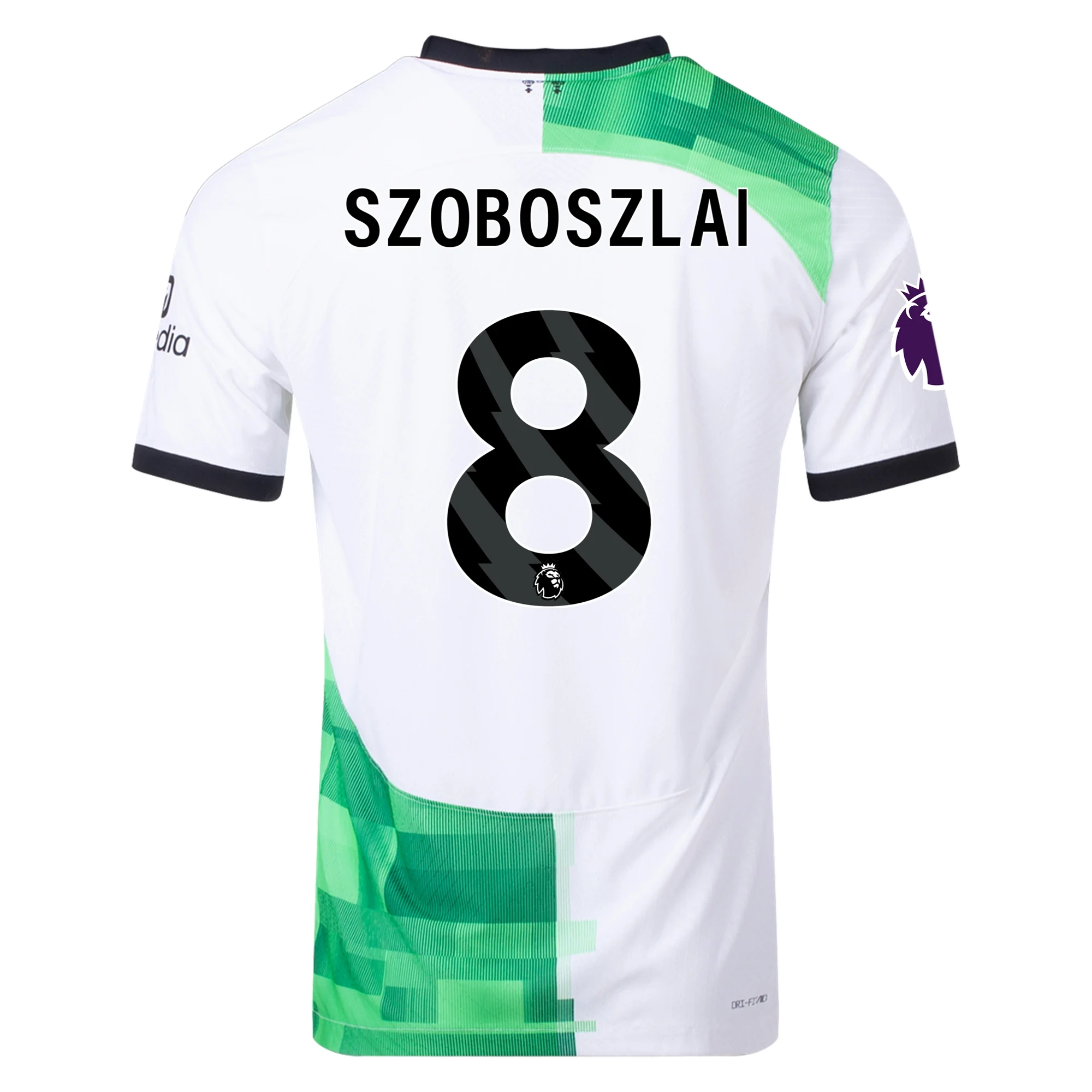 Image of Nike Liverpool Authentic Dominik Szoboszlai Match Away Trikot mit EPL + No Room F