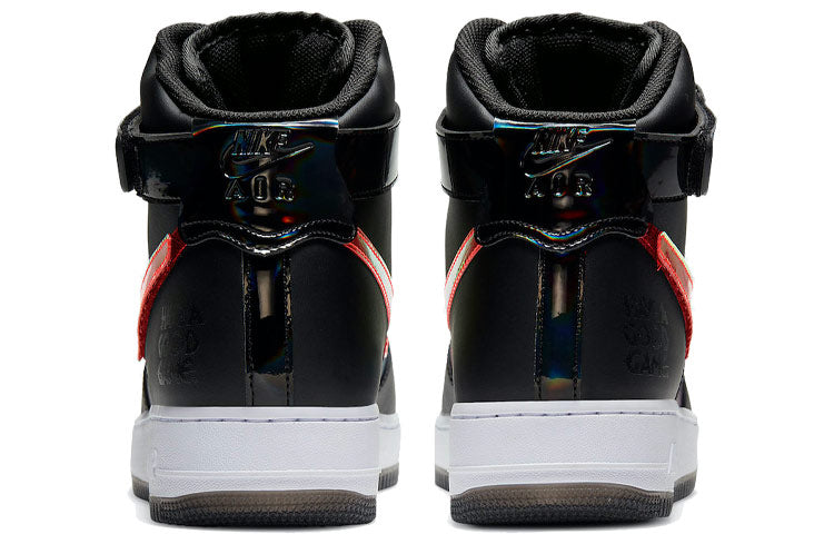 Nike Air Force 1 High 07 LV8 'Black White Bright Crimson' DC0831-101