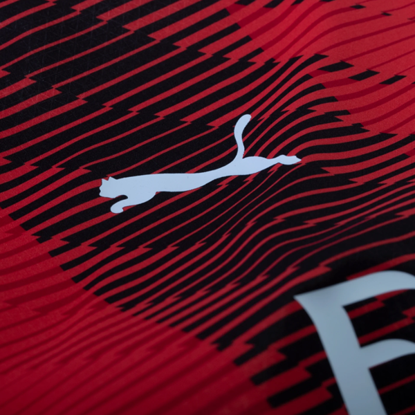 Puma AC Milan Authentic Zlatan Ibrahimović Home Jersey w/ Serie A Patch 23/24 (R