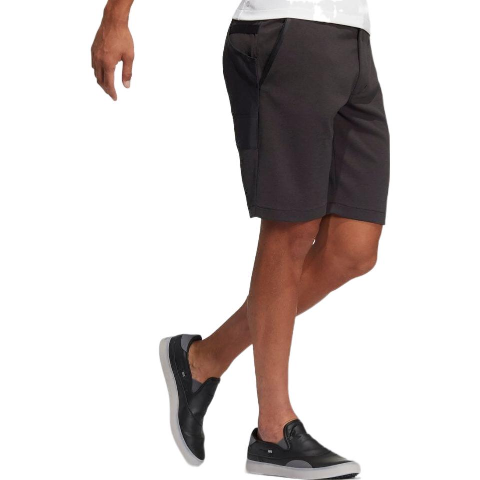 Image of adidas Splicing Knit Casual Shorts Black H64654