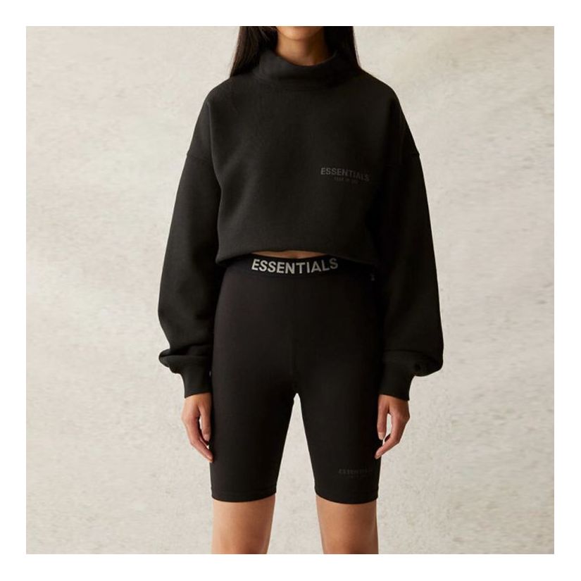 Image of Fear of God Essentials SS21 Athletic Biker Short Stretch Limo FOG-SS21-571