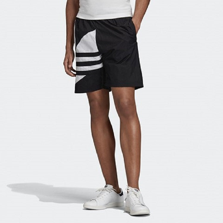 Image of adidas originals Big Trefoil Track Shorts 'Black' FM9900