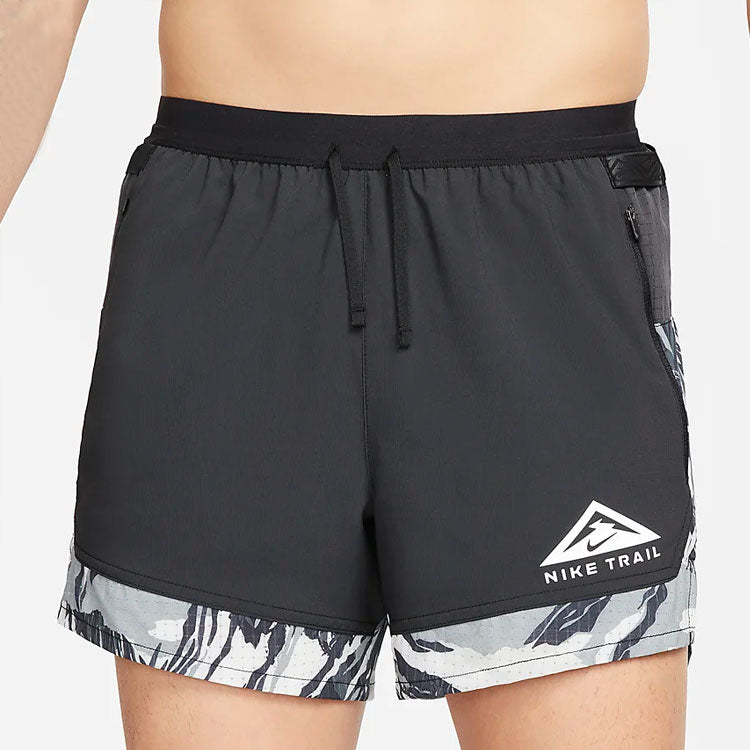 Image of Men's Nike Dri-FIT Flex Trail Running Sports Black Shorts DM4653-010