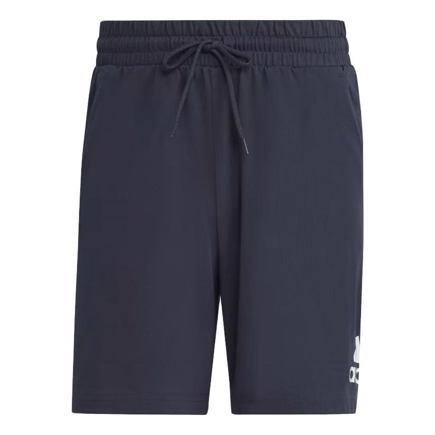 Image of Adidas Essentials LOGO Shorts 'Navy' IC9376