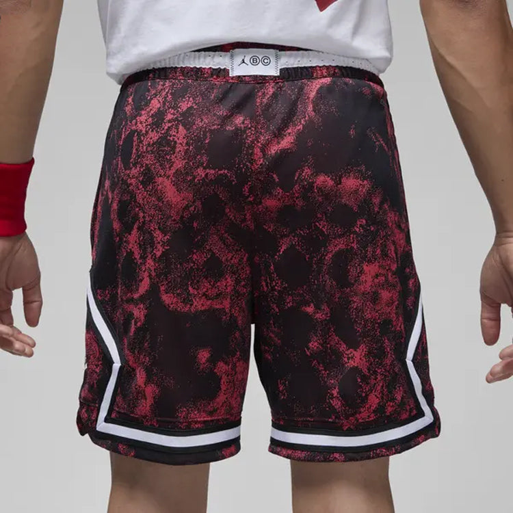 Air Jordan Dri-fit Sport Diamond Shorts 'Red Black' DV9779-687