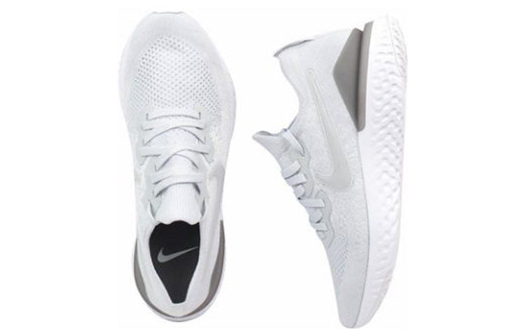 Image of Nike Epic React Flyknit 2 'Pure Platinum' BQ8928-004