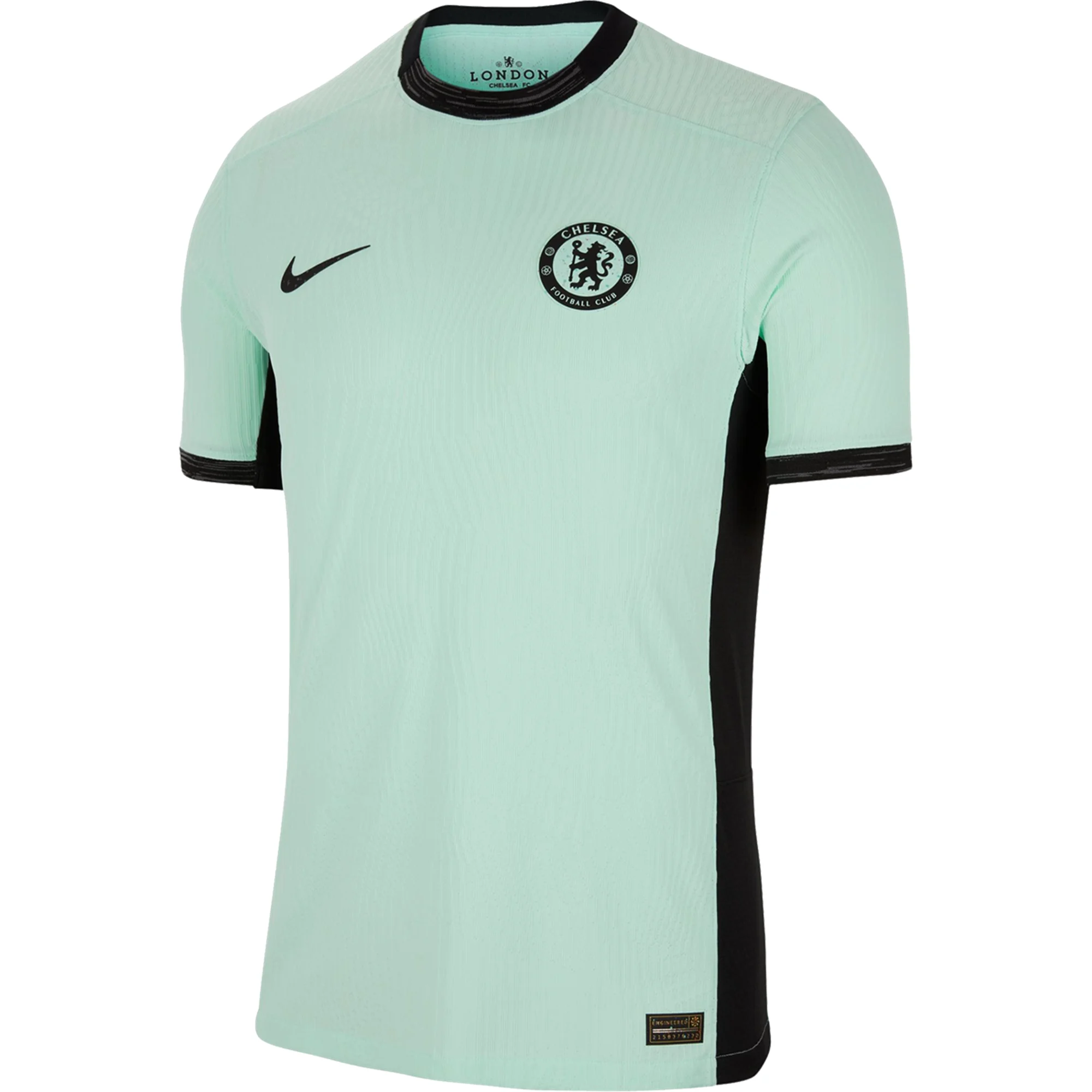 Image of Nike Chelsea Authentic Match Vaporknit Third Jersey 23/24 (Mint Foam/Black)