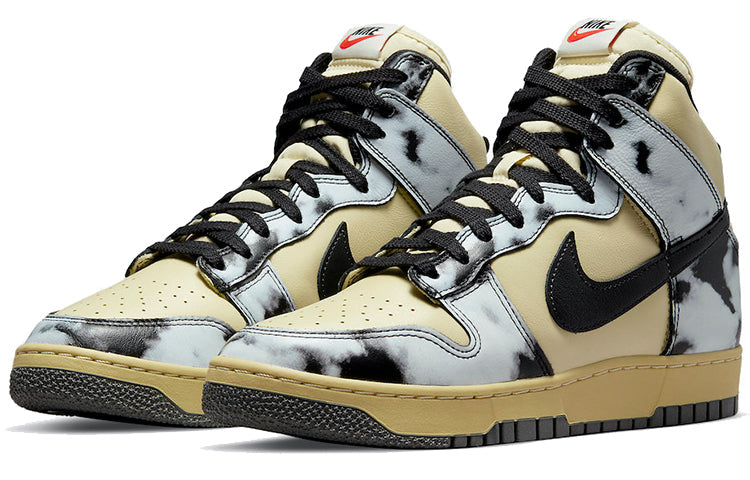 Image of Nike Dunk High 1985 'Black Acid Wash' DD9404-700