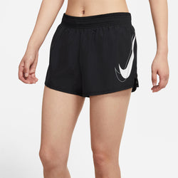 Image of (WMNS) Nike AS W NK DF SWSH Run Short 'Black' DD4924-010