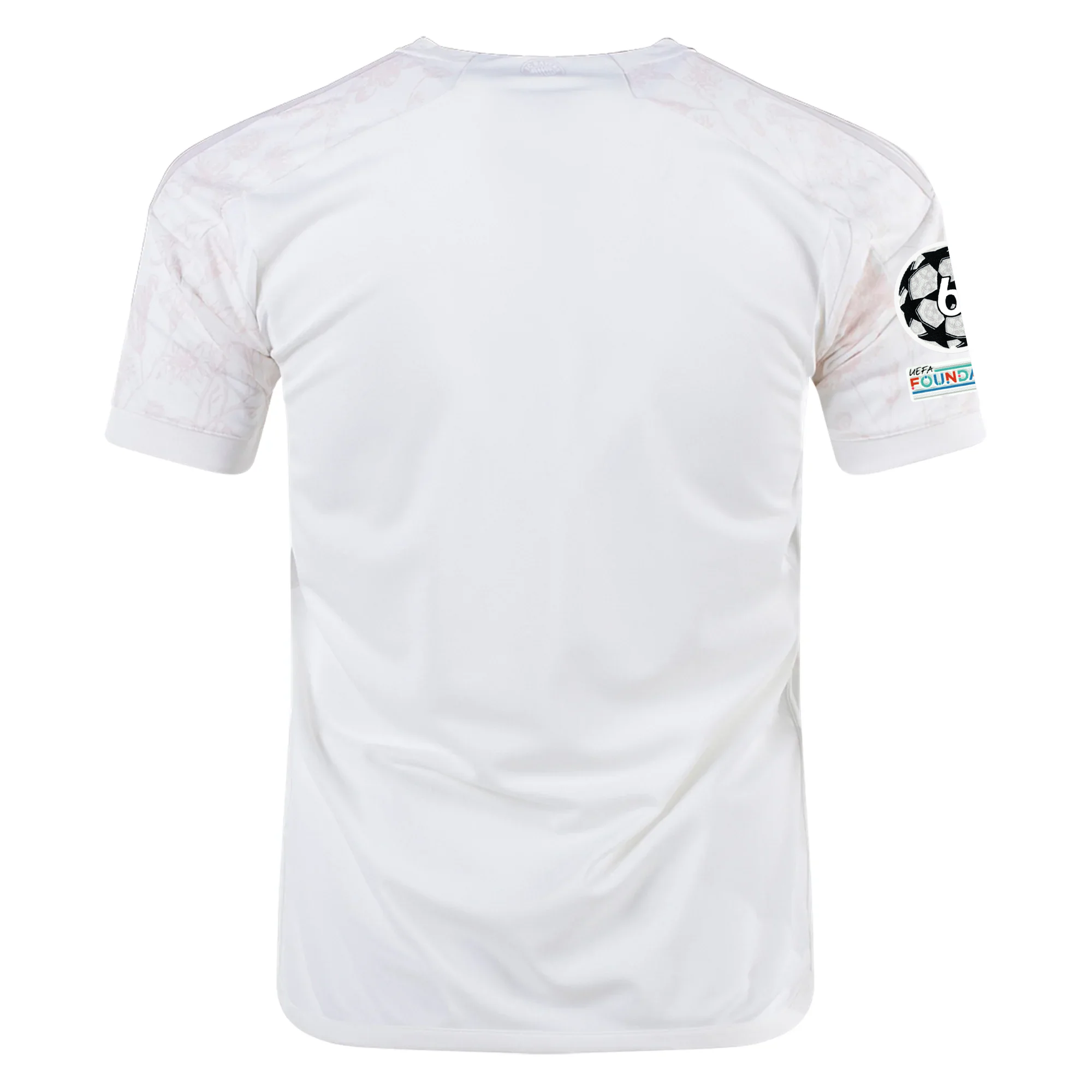 Image of adidas Bayern Munich Third Jersey w/ Champions League Patches 23/24 (Off White)