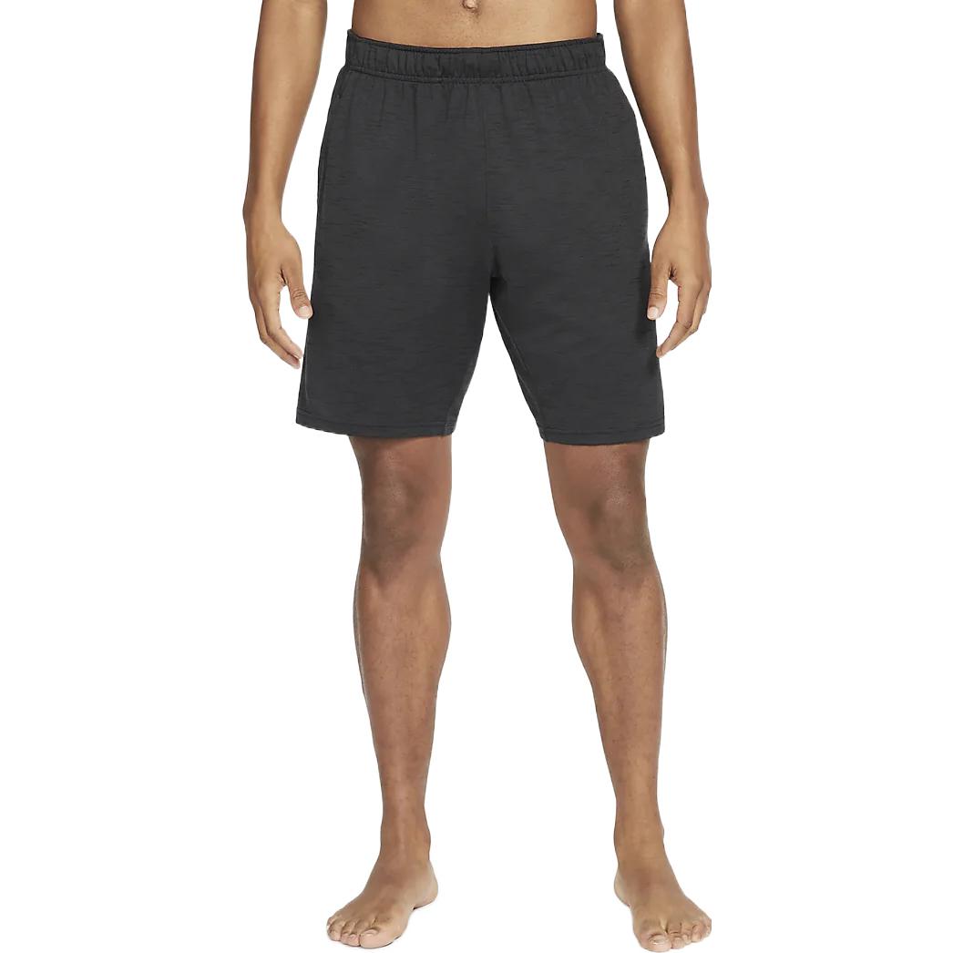 Image of Men's Nike Solid Color Minimalistic Version Breathable Shorts Black CZ2211-010