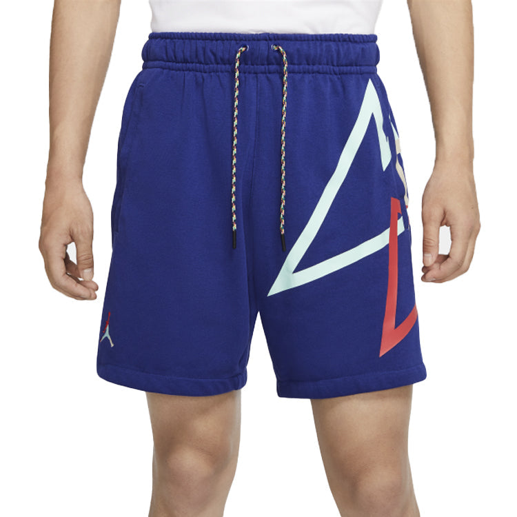 Air Jordan Sport Dna Flying Man Embroidered Sports Shorts Royal blue CZ5431-455