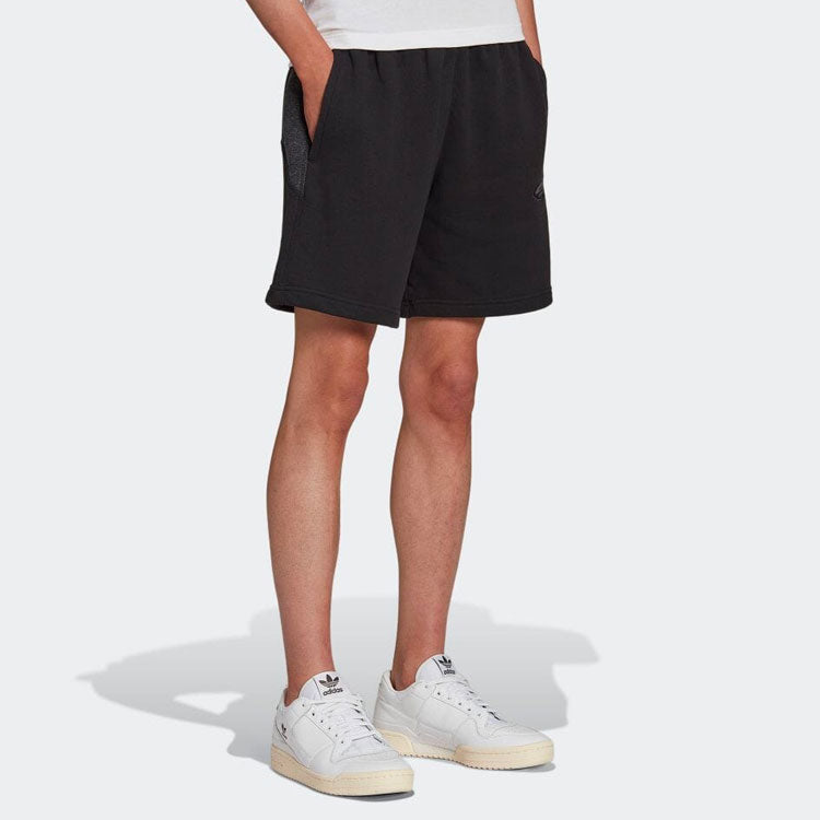 Image of Men's adidas Printing Straight Shorts Black HC9459