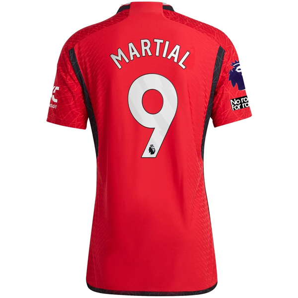 adidas Manchester United Home Authentic Jersey Anthony Martial Home Jersey 23/24