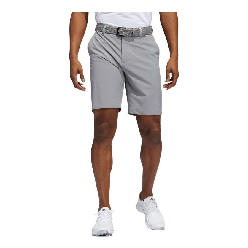 Image of Men's adidas Solid Color Golf Sports Shorts Gray HA6125