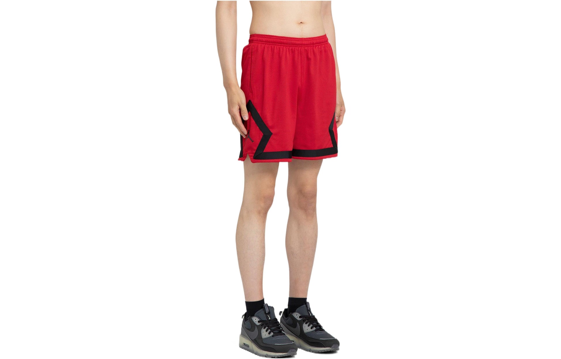 Men's Air Jordan NBA Chicago Bulls Color Mesh Breathable Basketball Sports Short