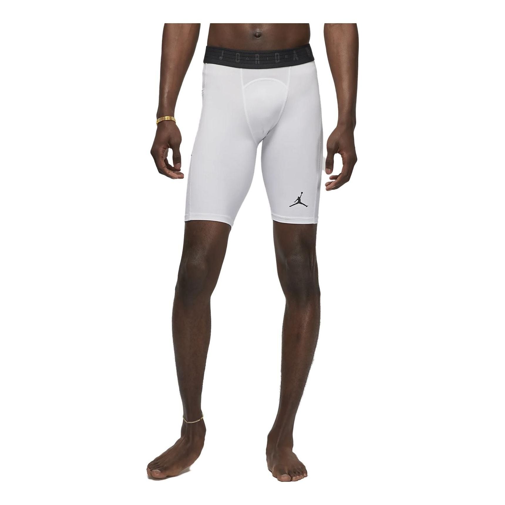 Image of Air Jordan Jumpman Compression Shorts 'White' DM1814-100