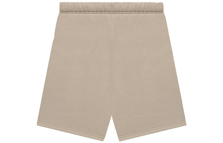 Image of Fear of God Essentials FW21 Sweatshort Dark Tan FOG-FW21-182