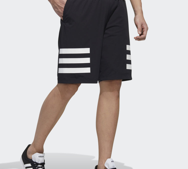Image of adidas neo M Pnda 3S Shrt Sports Shorts Black GK1549