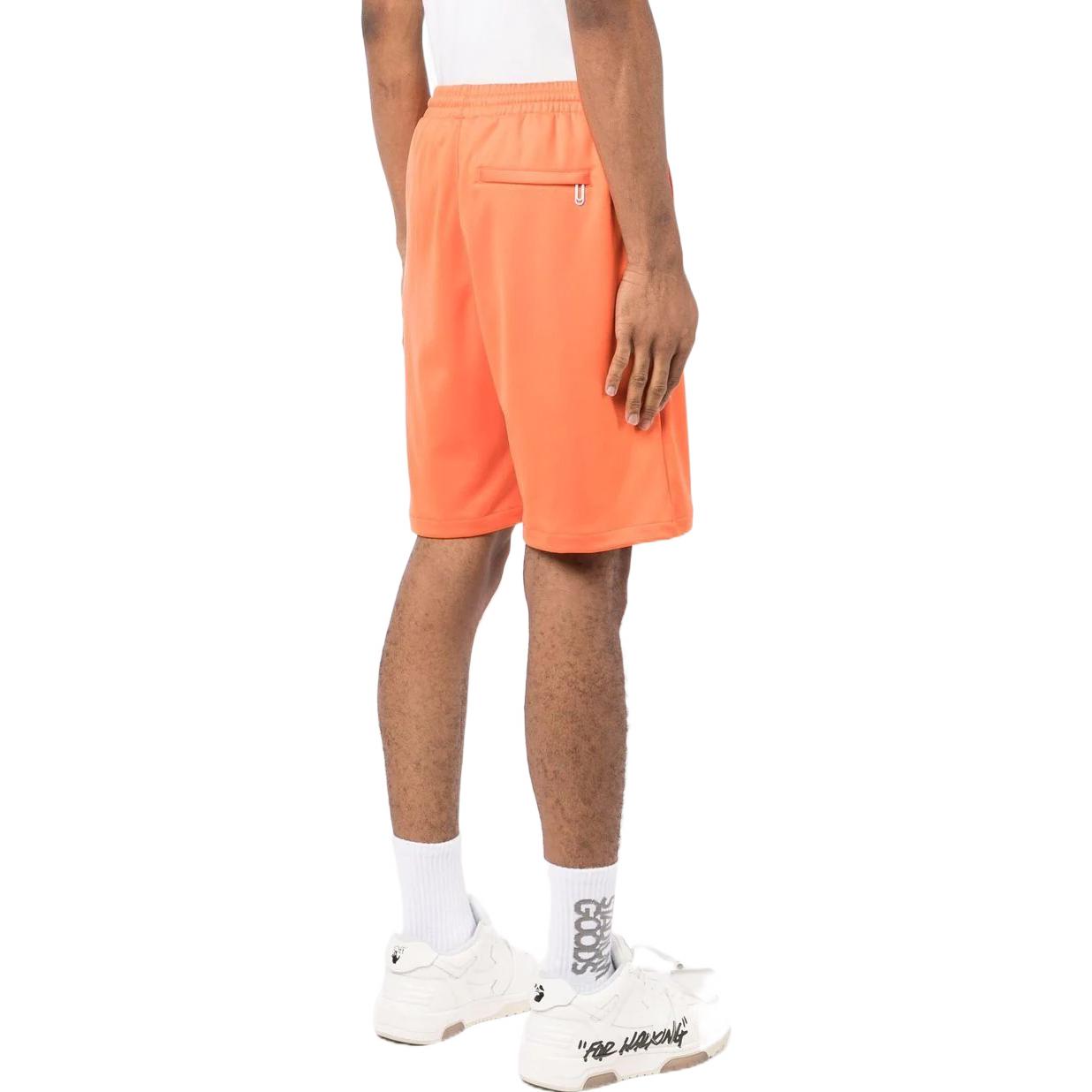 Men's OFF-WHITE SS22 Brand Logo Printing Elastic Waistband Straight Shorts Ordin