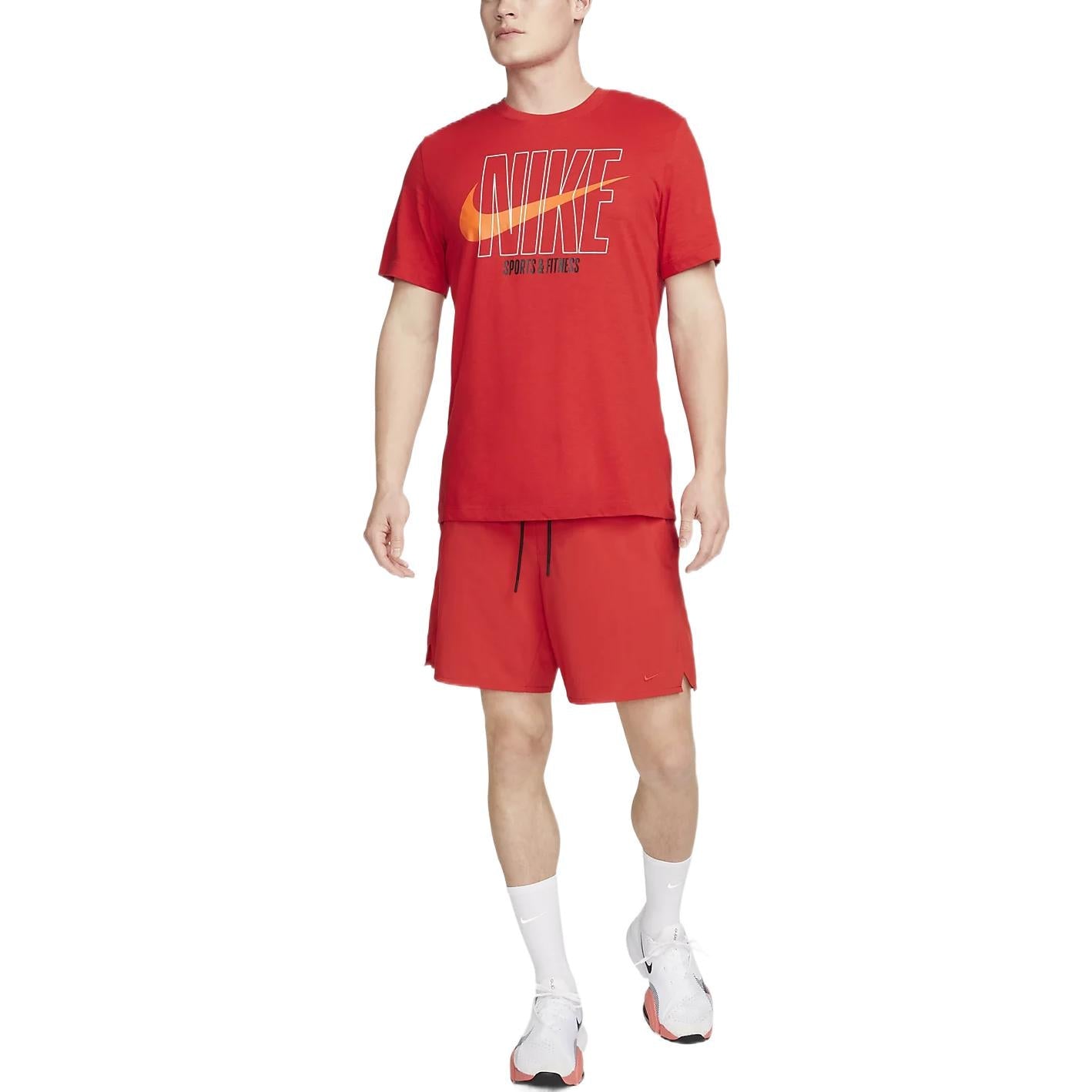 Image of Nike Dri-FIT Unlimited 7' Shorts 'University Red' DV9340-657