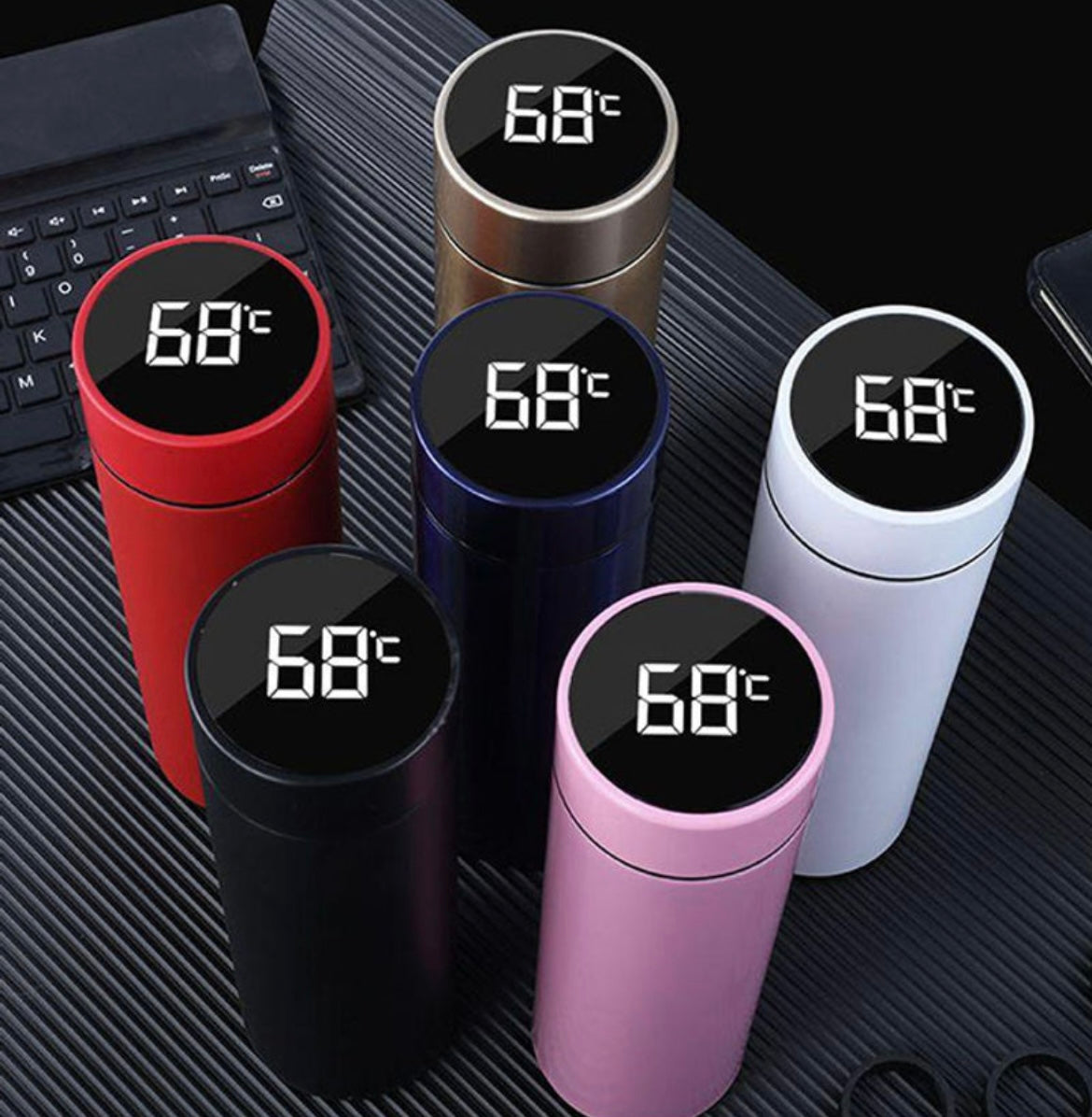 Vaccum Water Bottle With Temperature Display