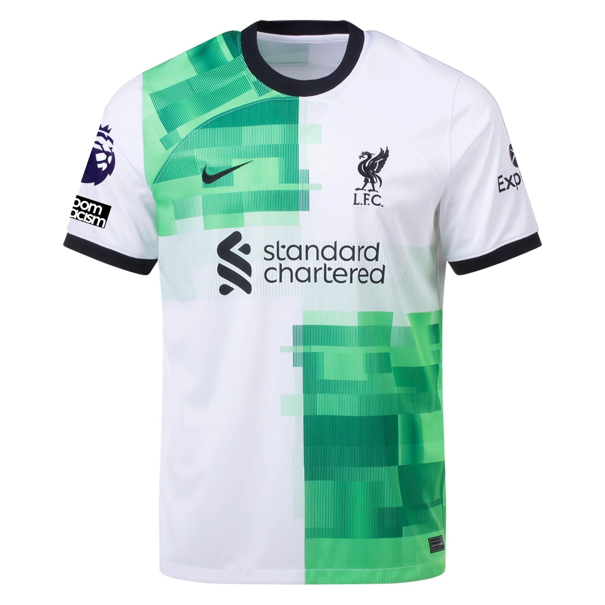 Nike Liverpool Away Dominik Szoboszlai Jersey w/ EPL + No Room For Racism Patche