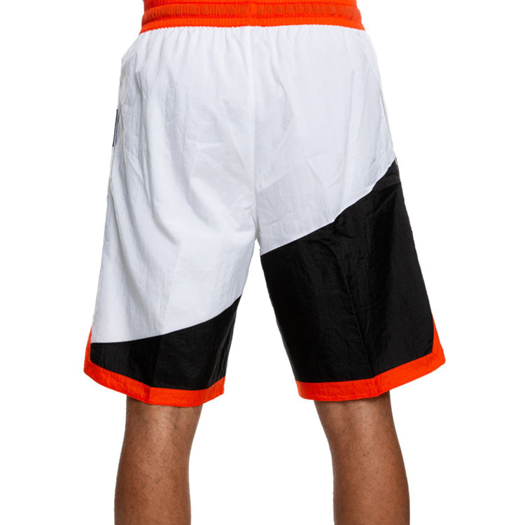 Image of Nike NK Dry Short Throwback logo 'Black White Red' AT3165-101