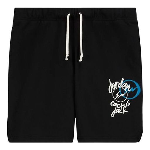 Image of Air Jordan x Travis Scott x Fragment Shorts 'Black' DJ0617-010
