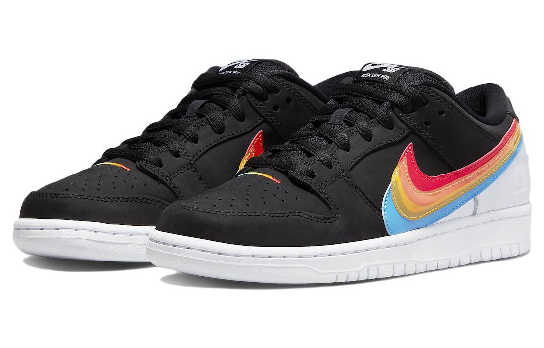 Polaroid x Nike SB Skateboard Dunk Low 'Black White Red' DH7722-001