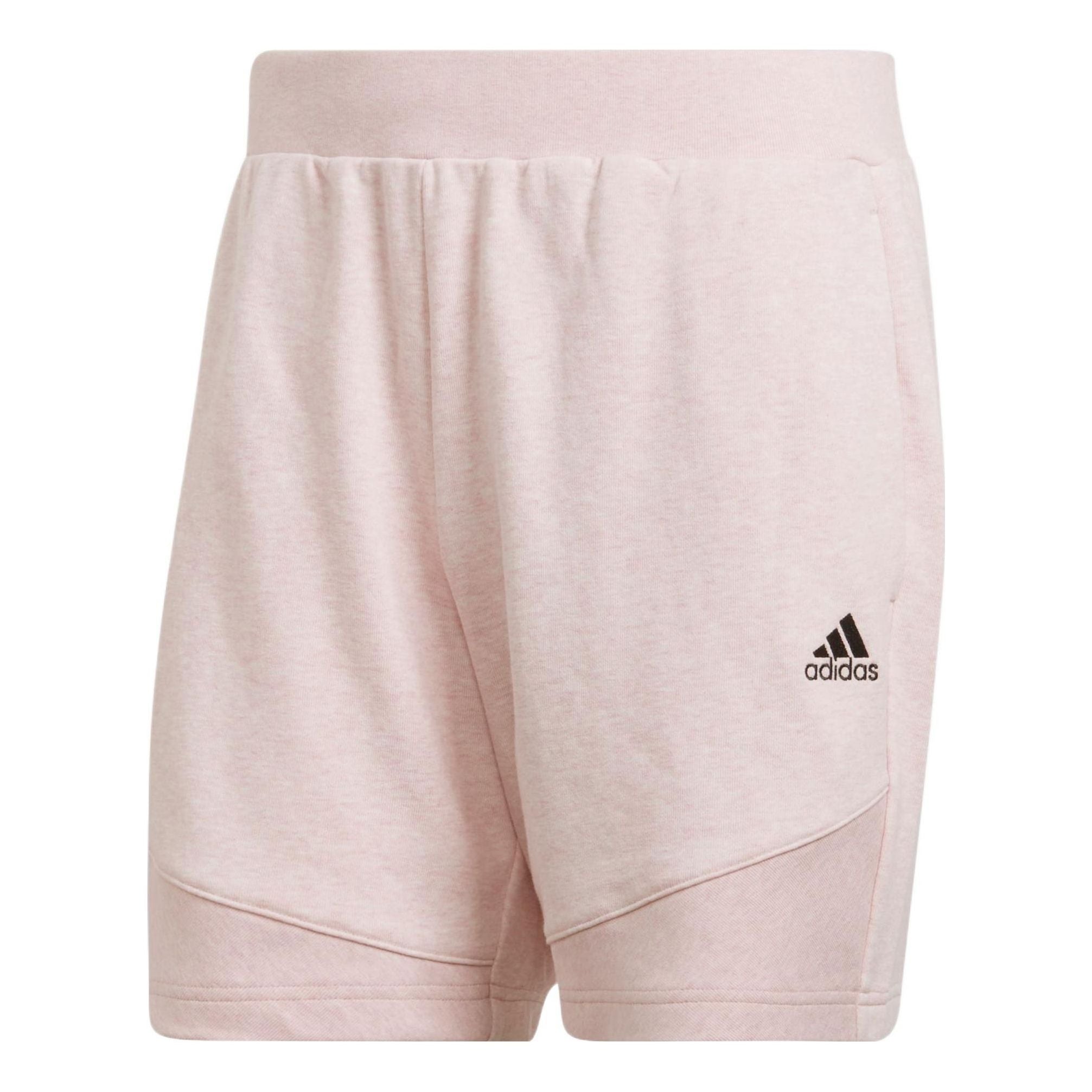 Image of adidas BotanDyed Short Elastic Waistband Loose Sports Shorts Couple Style Pink H