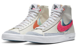 Image of (WMNS) Nike Blazer Mid '77 'Cream Red Blue' DC0707-164