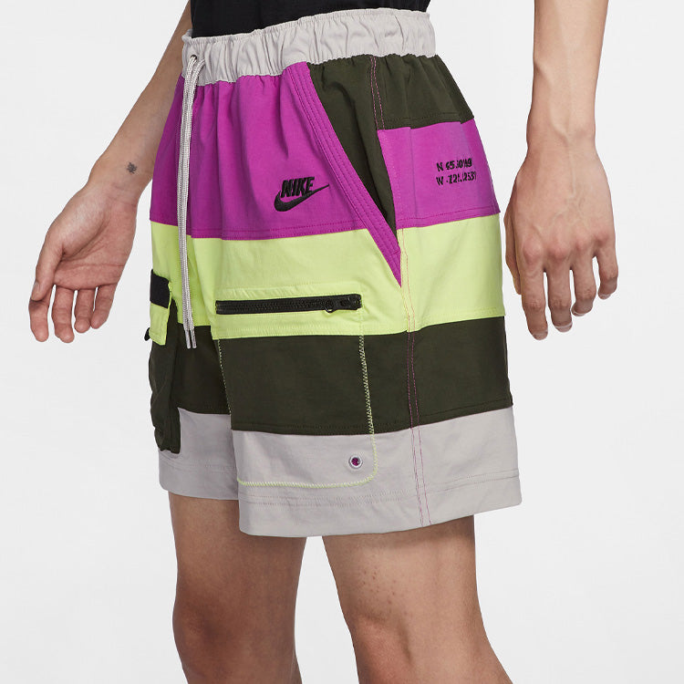 Nike Sportswear Woven Shorts Large Gray CU4225-033