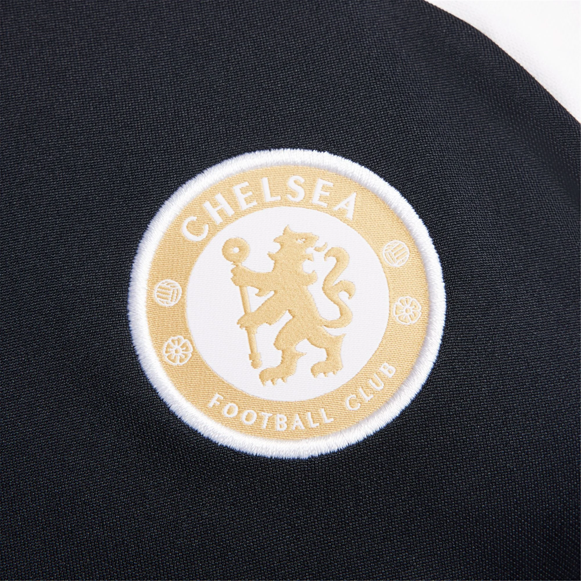 Image of Nike Chelsea Strike Training Top Jersey 23/24 (Pitch Blue/Club Gold)