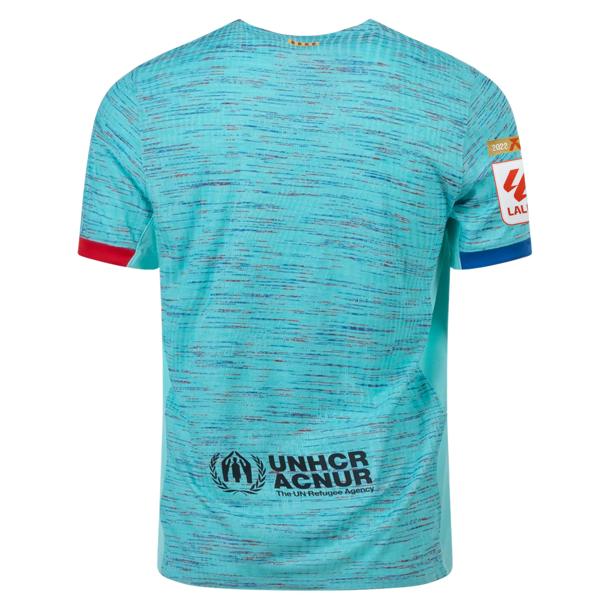 Image of Nike Barcelona Authentic Match Vaporknit Third Jersey w/ La Liga Champion Patche