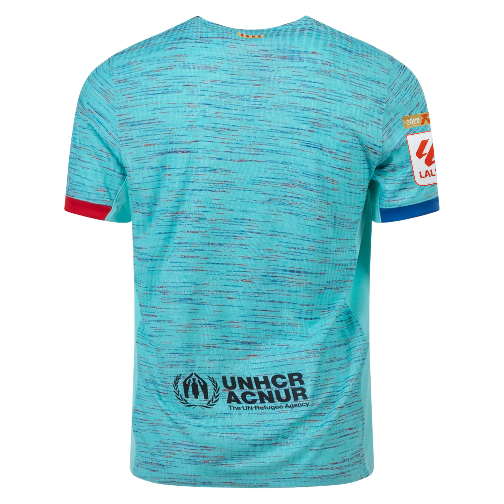 Nike Barcelona Authentic Match Vaporknit Third Jersey w/ La Liga Champion Patche