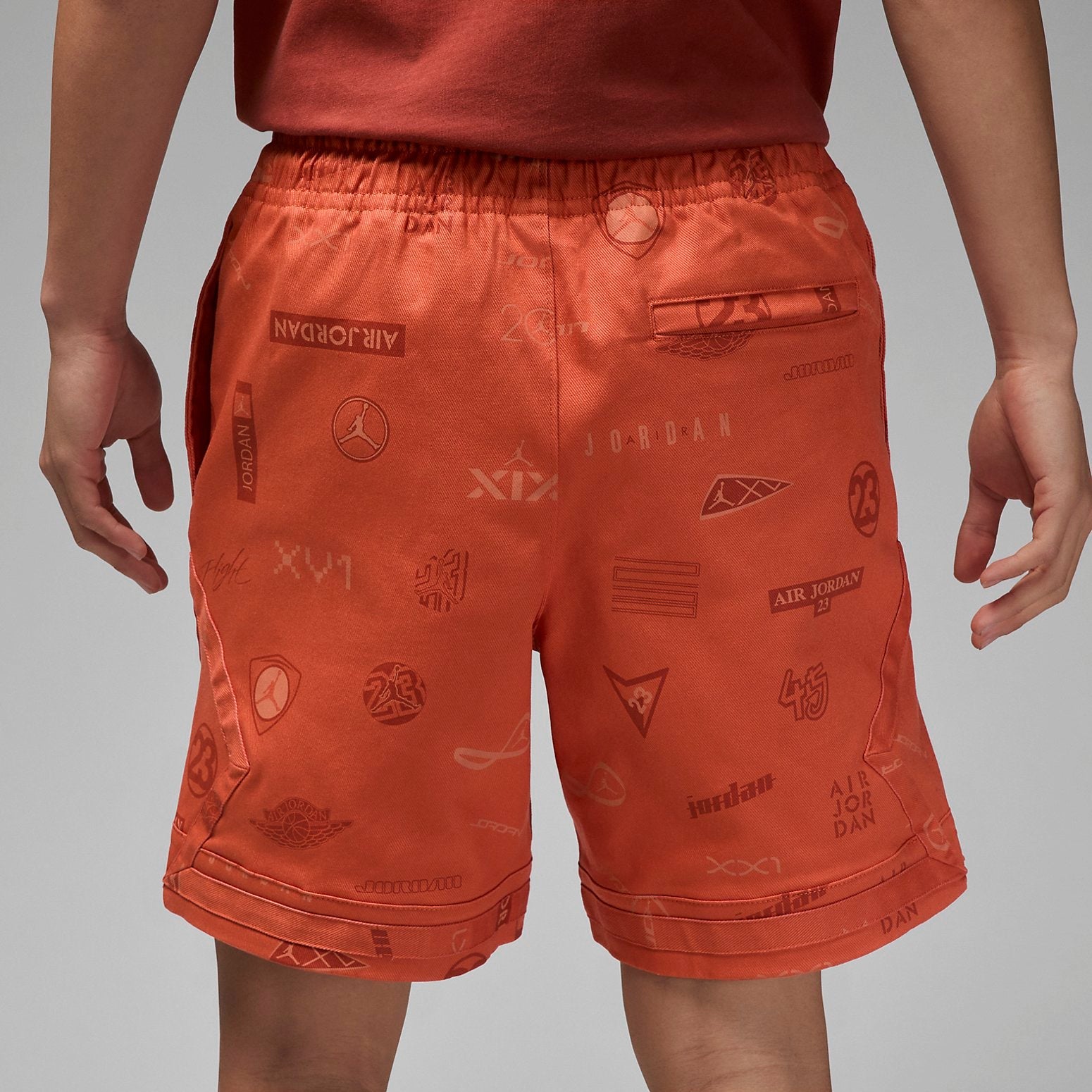 Image of Air Jordan Flight Heritage Shorts 'Light Sienna' DX9725-812