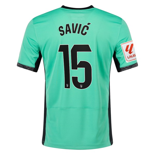 Nike Atletico Madrid Stefan Savić Third Jersey w/ La Liga Patch 23/24 (Spring Gr