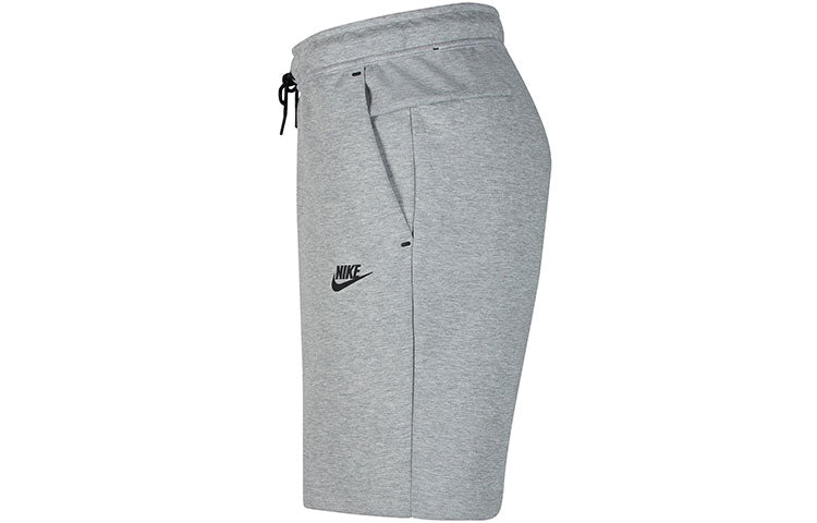Nike Sportswear Tech Fleece Athleisure Casual Sports Knit Breathable Shorts Gray